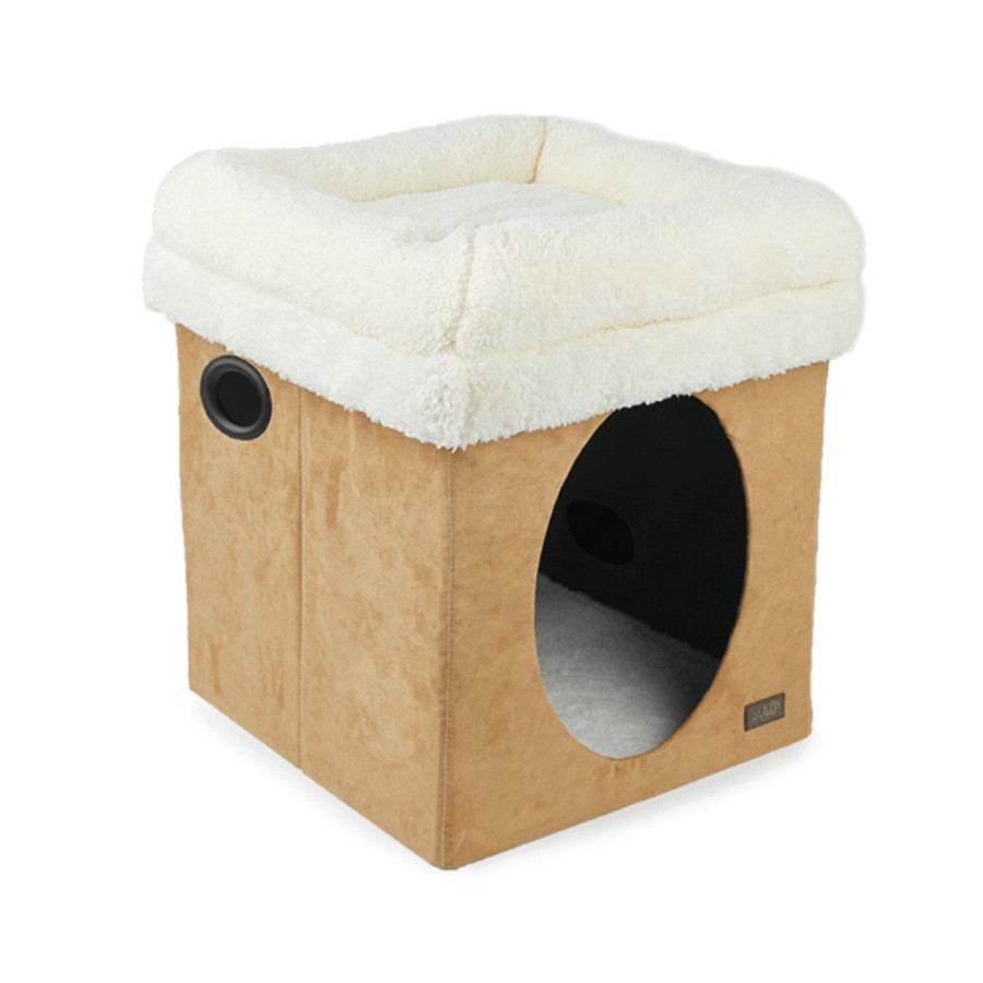 All For Paws Lamb Cama 2 em 1 Bege para gatos