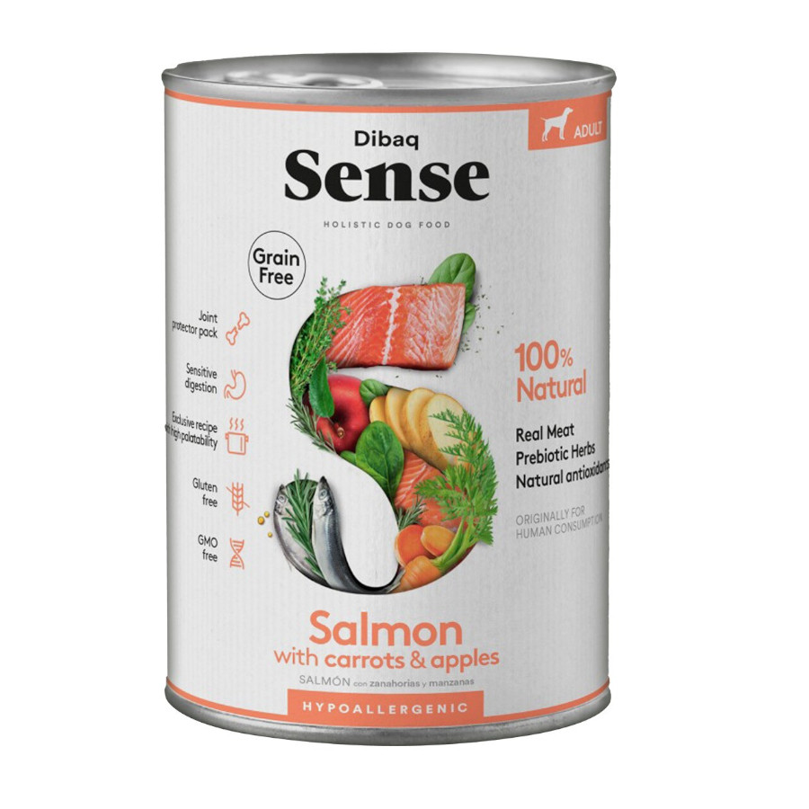 Dibaq Sense Grain Free Salmão Lata para cães