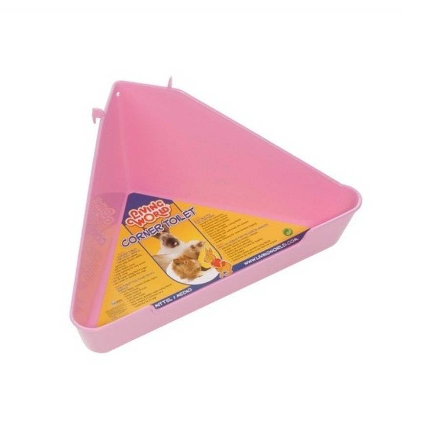 Living World Lw Canto Do Toalete Na Cor Rosa, Medium 20X32 Cm