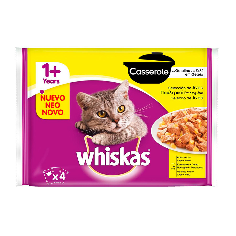 Whiskas Casserole Selecci&oacute;n de Aves image number null