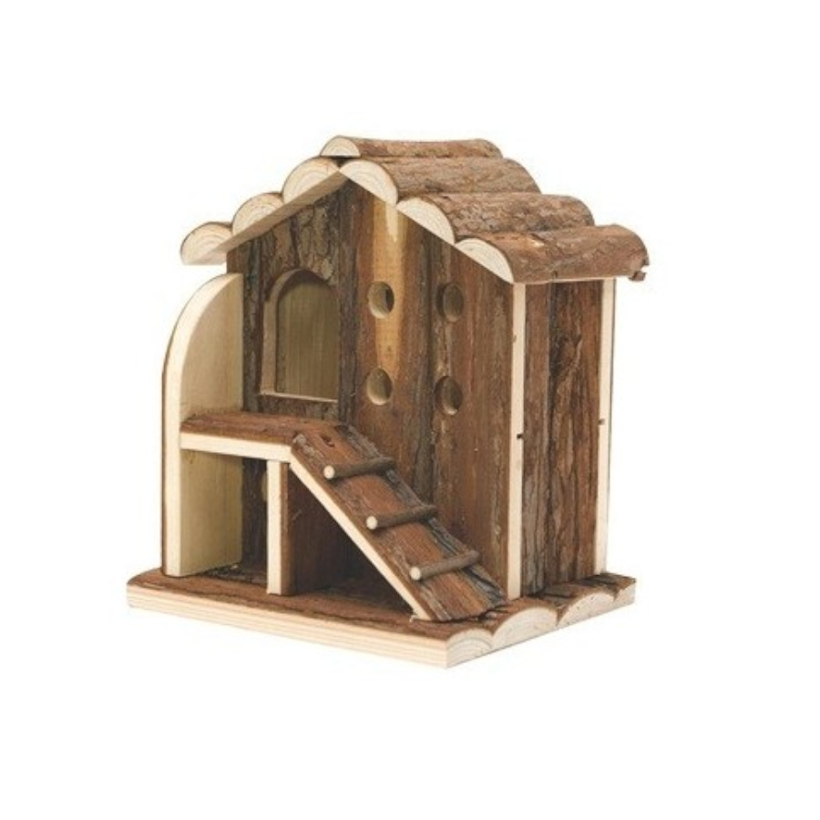 Living World Cabana de Madeira para roedores