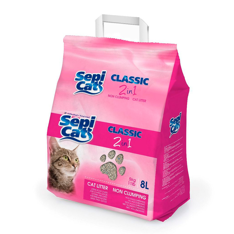 Areia Antibacteriana 2In1 8 L 