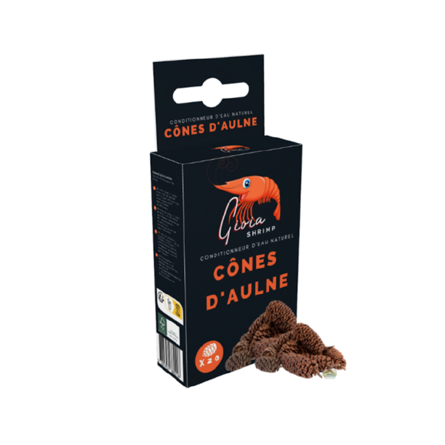 Gioia Shrimp Cones de sabugueiro condicionador de água para camarões