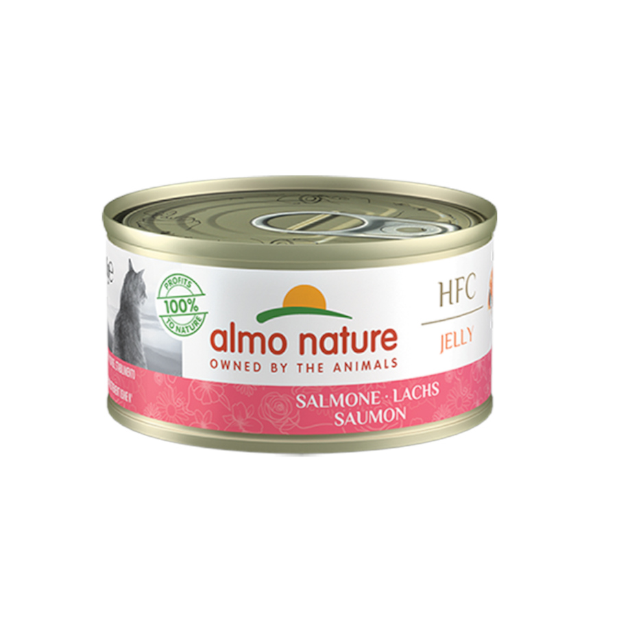 Almo Nature HFC Salmão em geleia lata para gatos
