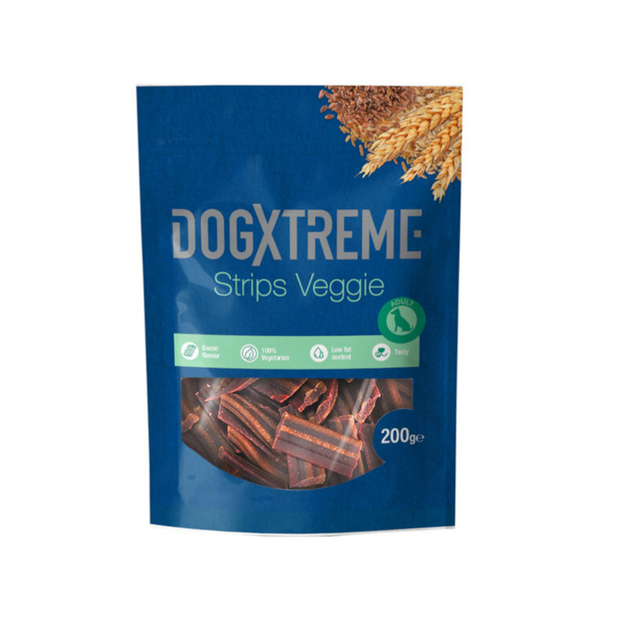 Dogxtreme Tiras de Bacon Vegano para perros
