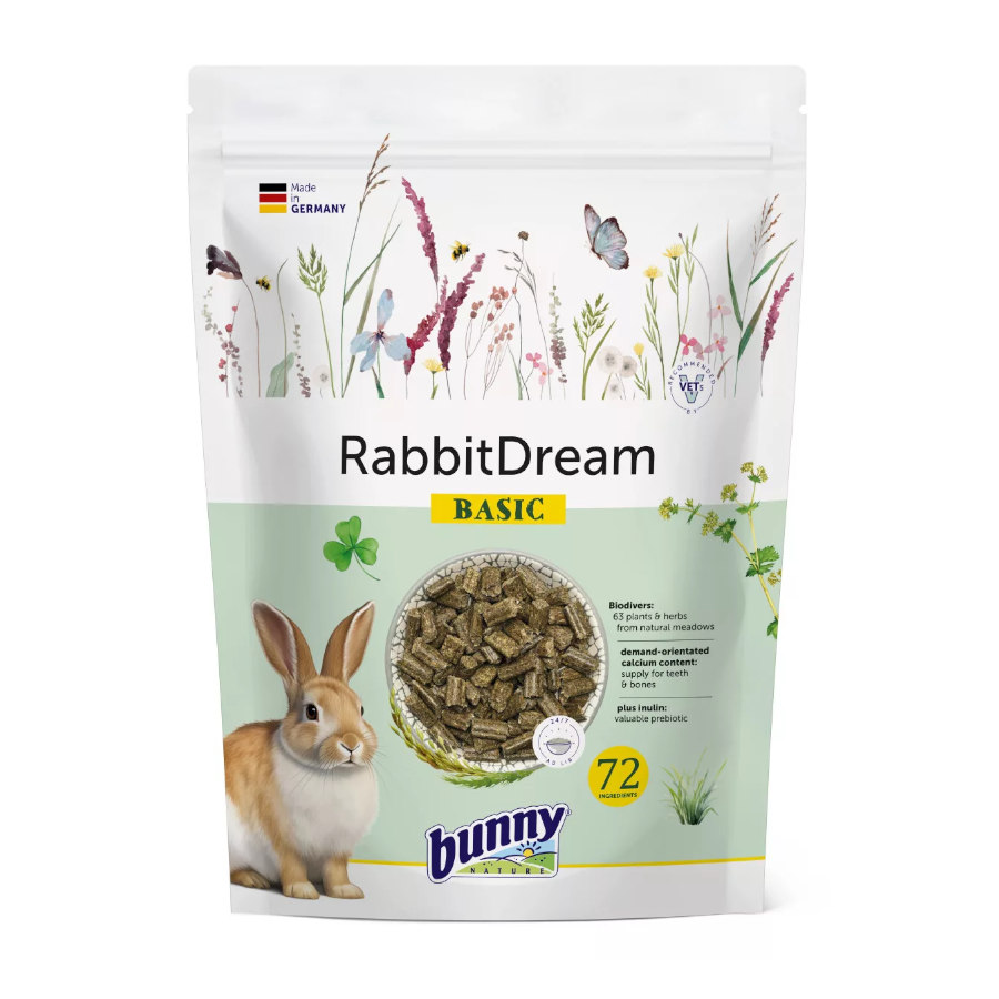 4 KG Bunny Rabbit Dream Basic ração para coelhos
