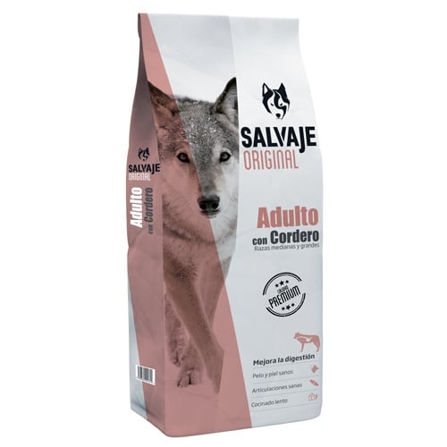 Salvaje Original Adulto Cordeiro ração para cães