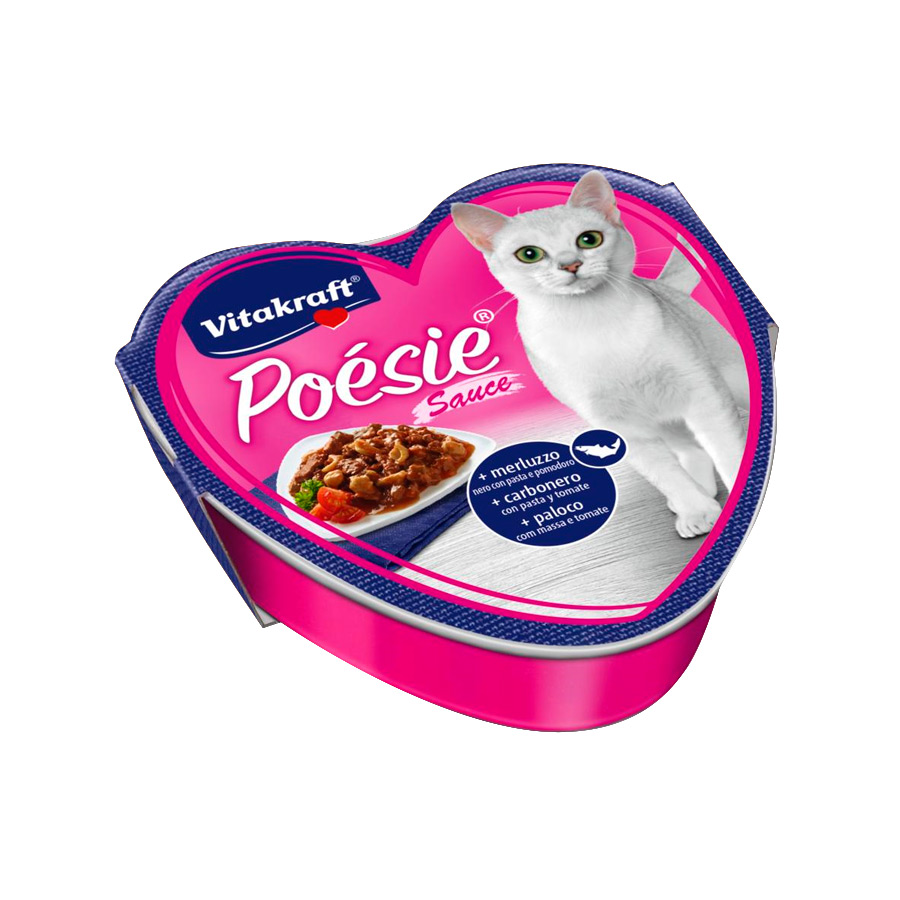 Pack 15 Terrinas Vitakraft Feline Po&eacute;sie molho 85gr, , large image number null