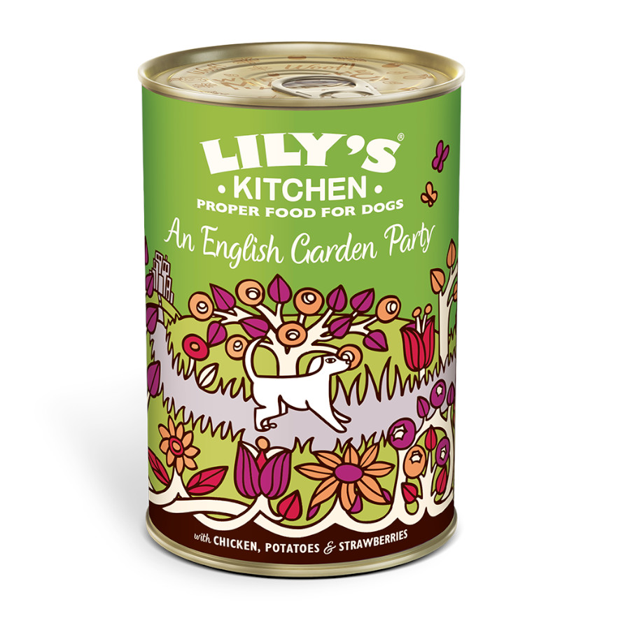 Lily's Kitchen frango e morangos lata para cães