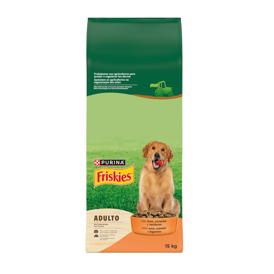 Friskies Frango e Legumes ração para cães
