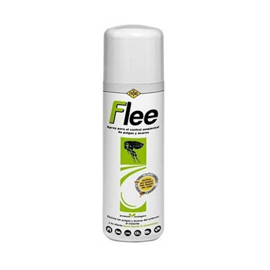 Flee spray pulgas, ácaros e alergenos 400ml 400 GR 