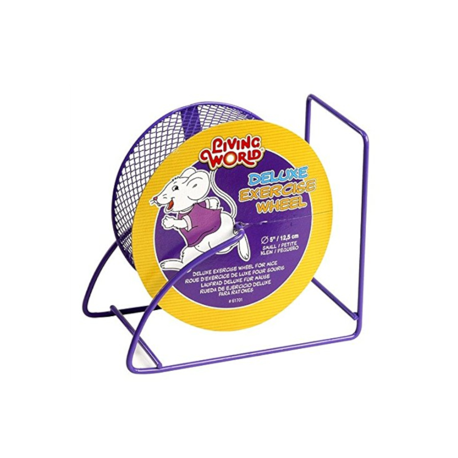 Living World Roda De Exercício Em Metal Para Roedores 12,5 Cm