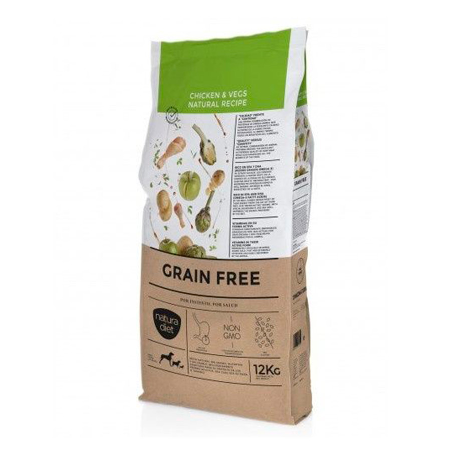 Natura Diet Grain Free Adult receita Natural frango 3 kg, , large image number null