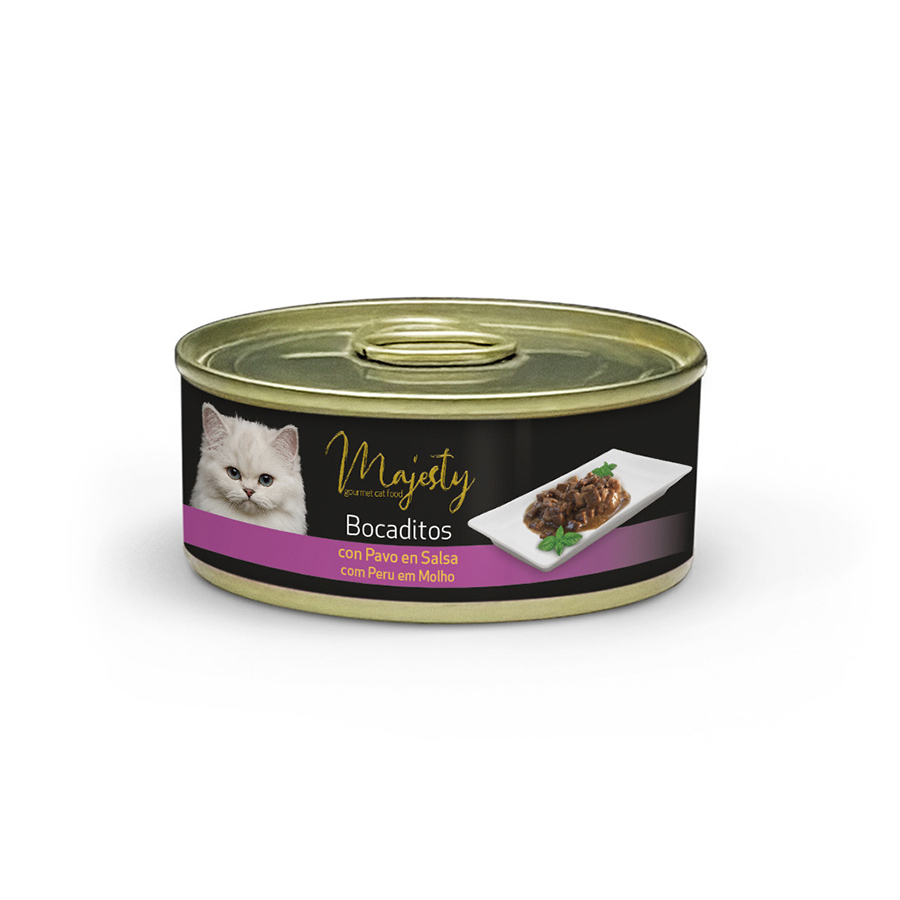 Majesty Adult Peru em Molho lata para gatos