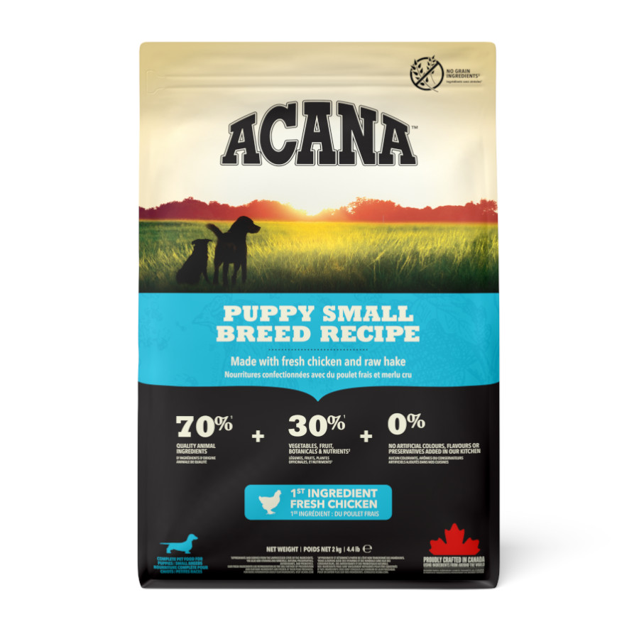 ACANA Puppy Small Breed Recipe 6キロ 6 kg Acana Puppy Small Breed ração para cães