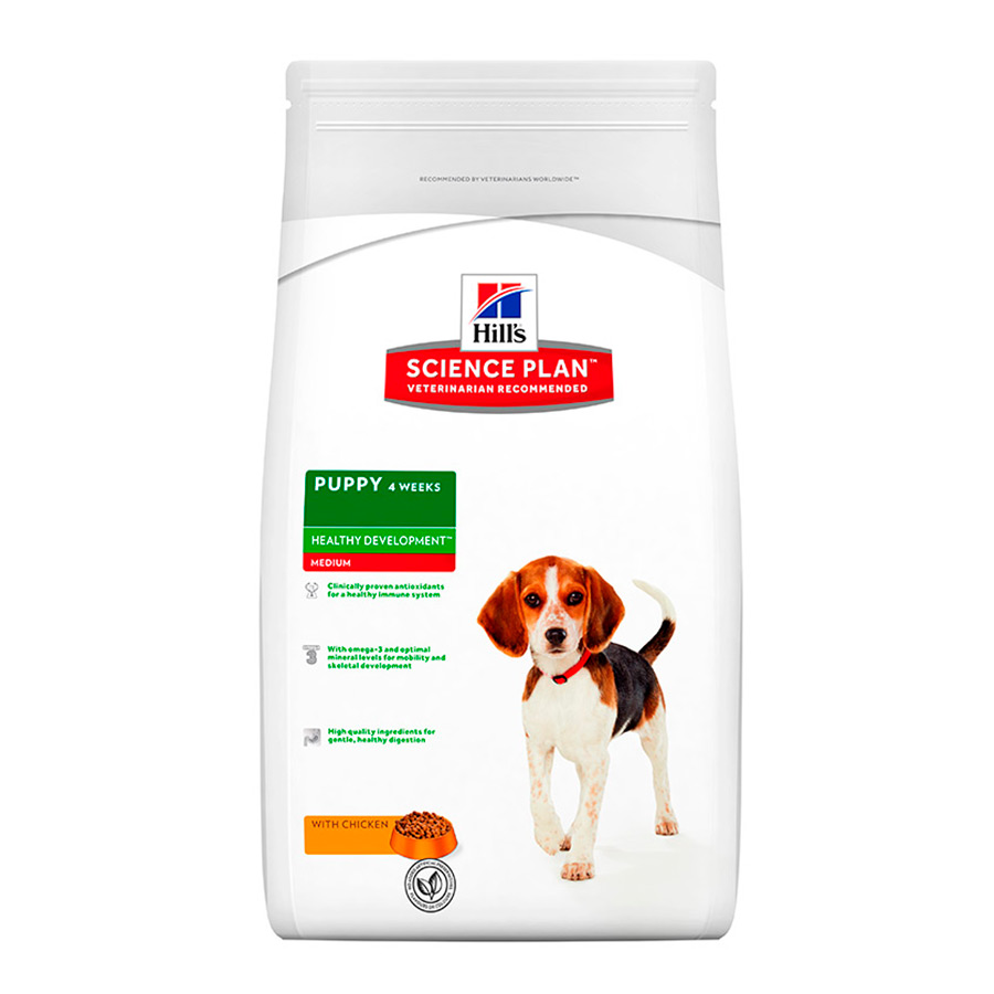Hill's Puppy Medium frango, , large image number null