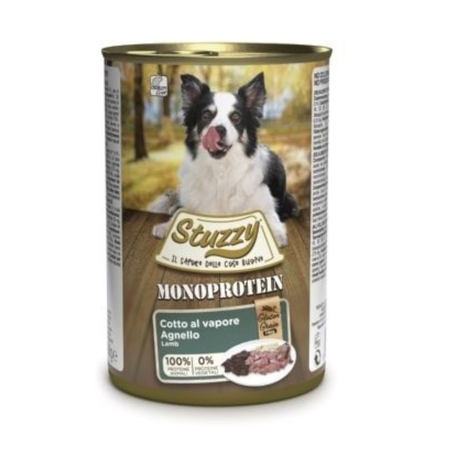 Stuzzy Monoprotein cordeiro lata para cães
