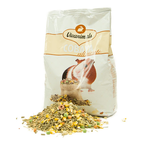 Vivanimals alimentação para cobaias.