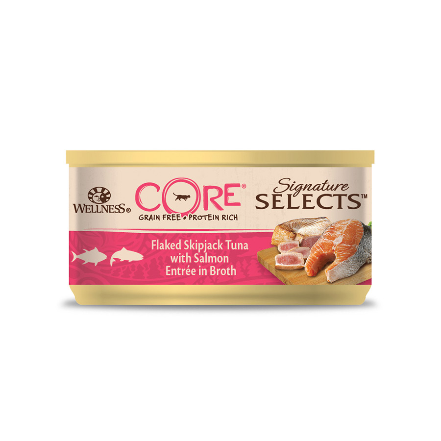 Pack 24 Latas Wellness Core Feline Signature Selects 79 gr, , large image number null