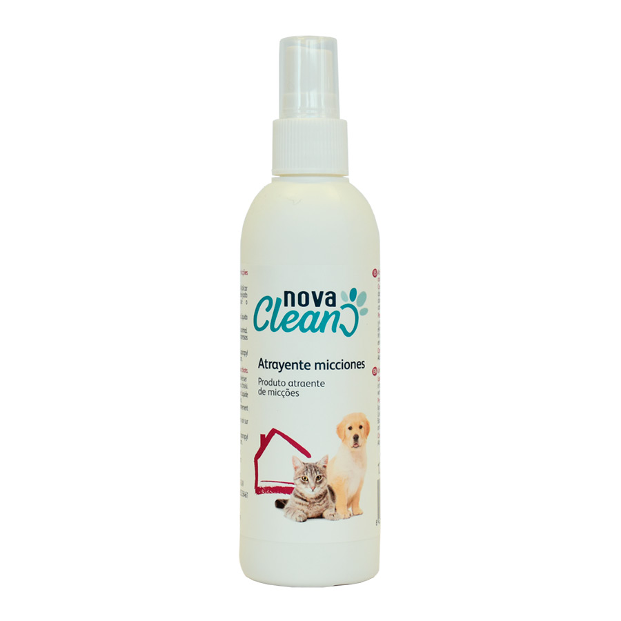 Nova Clean Atraente de Micções em Spray para cachorros e gatinhos