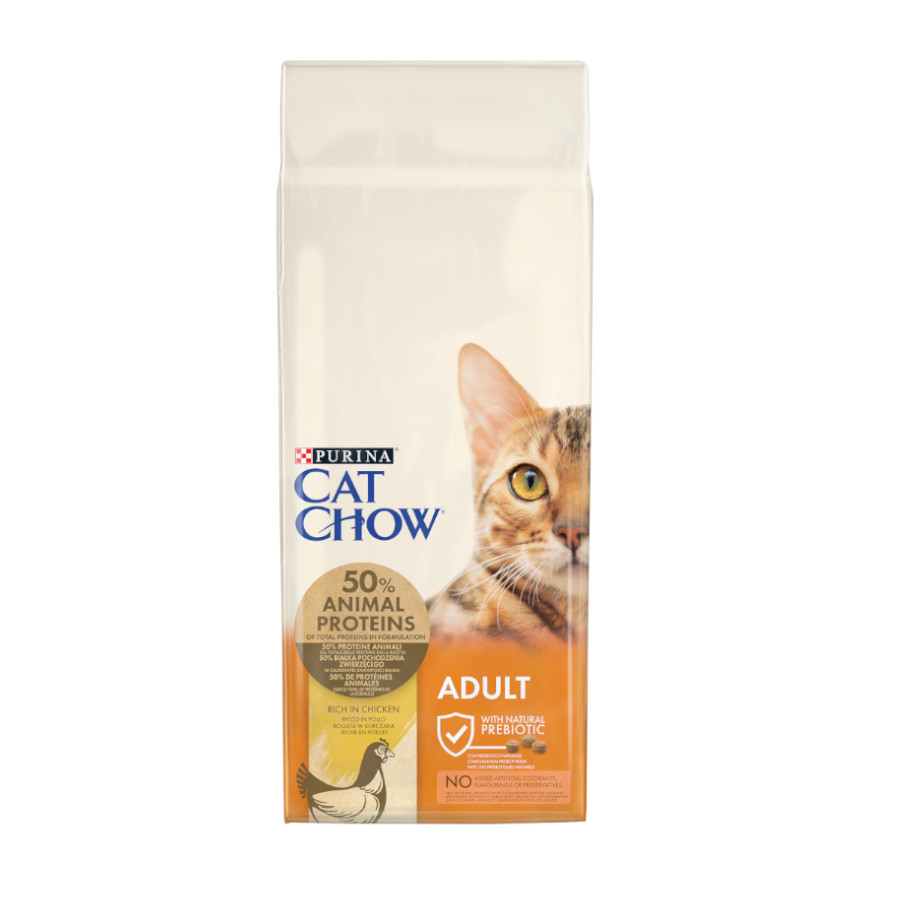 Cat Chow Adulto Frango ração para gatos