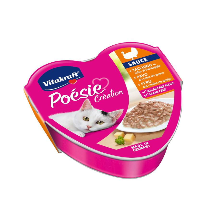 Pack 15 Terrinas Vitakraft Feline Po&eacute;sie molho 85gr, , large image number null
