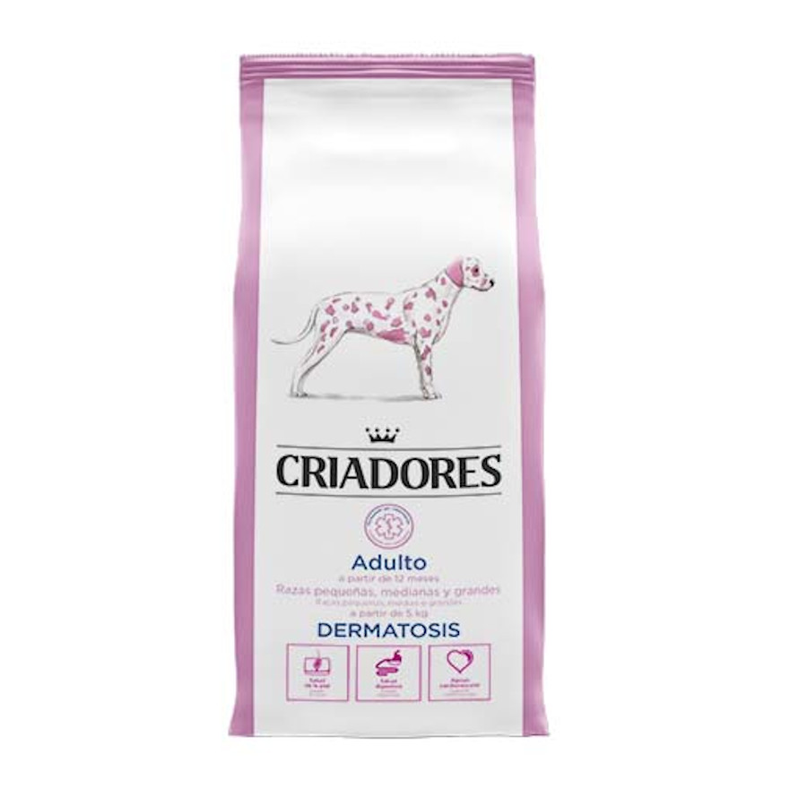 Criadores Dietetic Dermatosis ração para cães