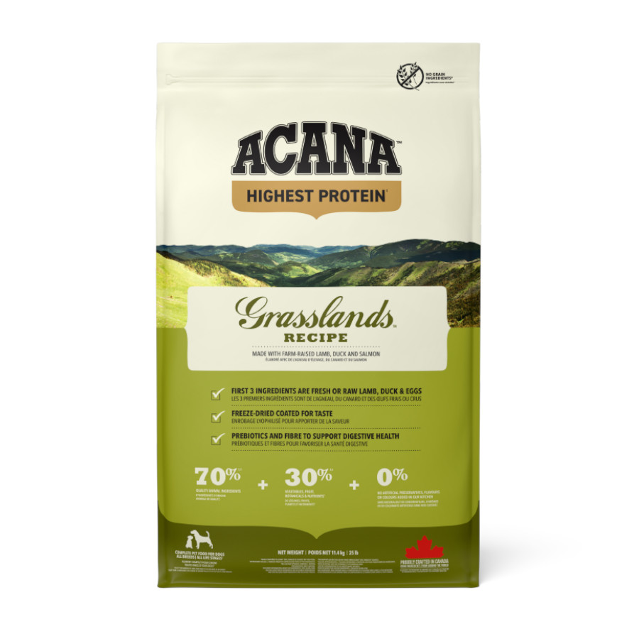 Acana Grasslands - 2x11,4 kg Pack Poupan&ccedil;a, , large image number null