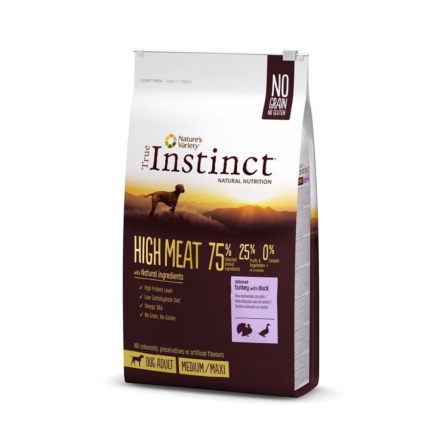 True Instinct High Meat Adult pavo image number null