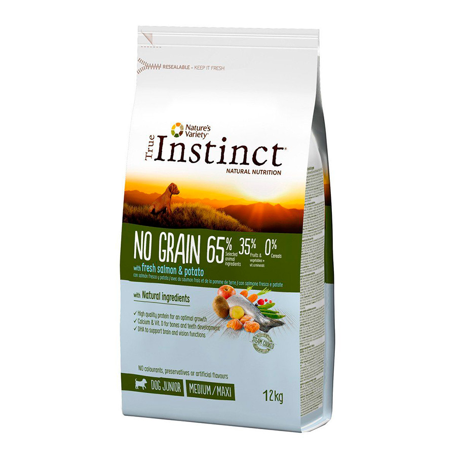 True Instinct No Grain Puppy salm&atilde;o, , large image number null