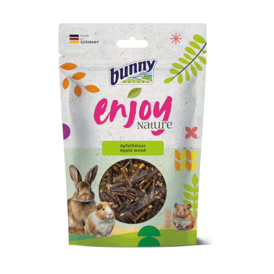 0.75 KG Bunny Nature EnjoyNature de Madera de Manzano para conejos y roedores